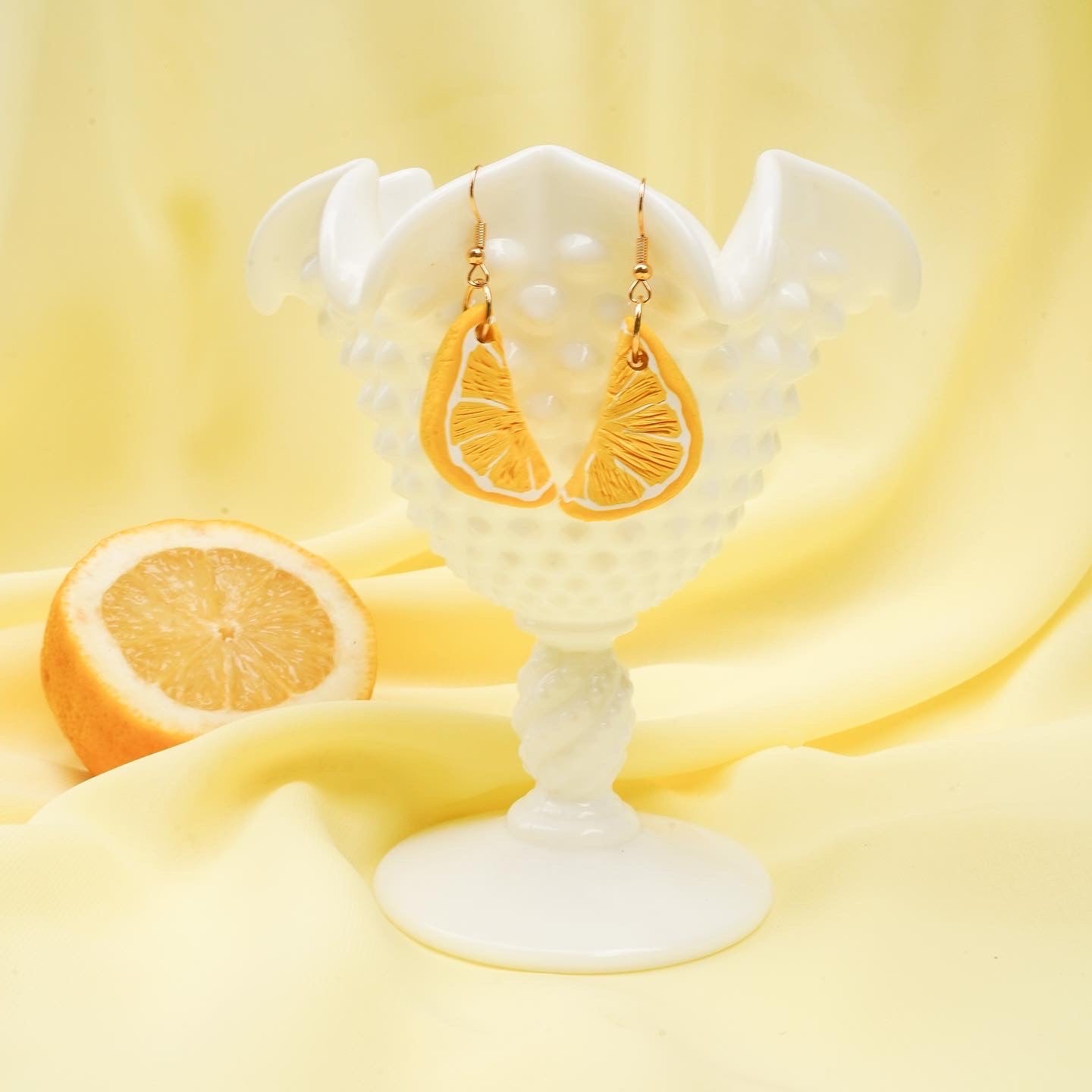 When Life Gives You Lemons Statement Earrings